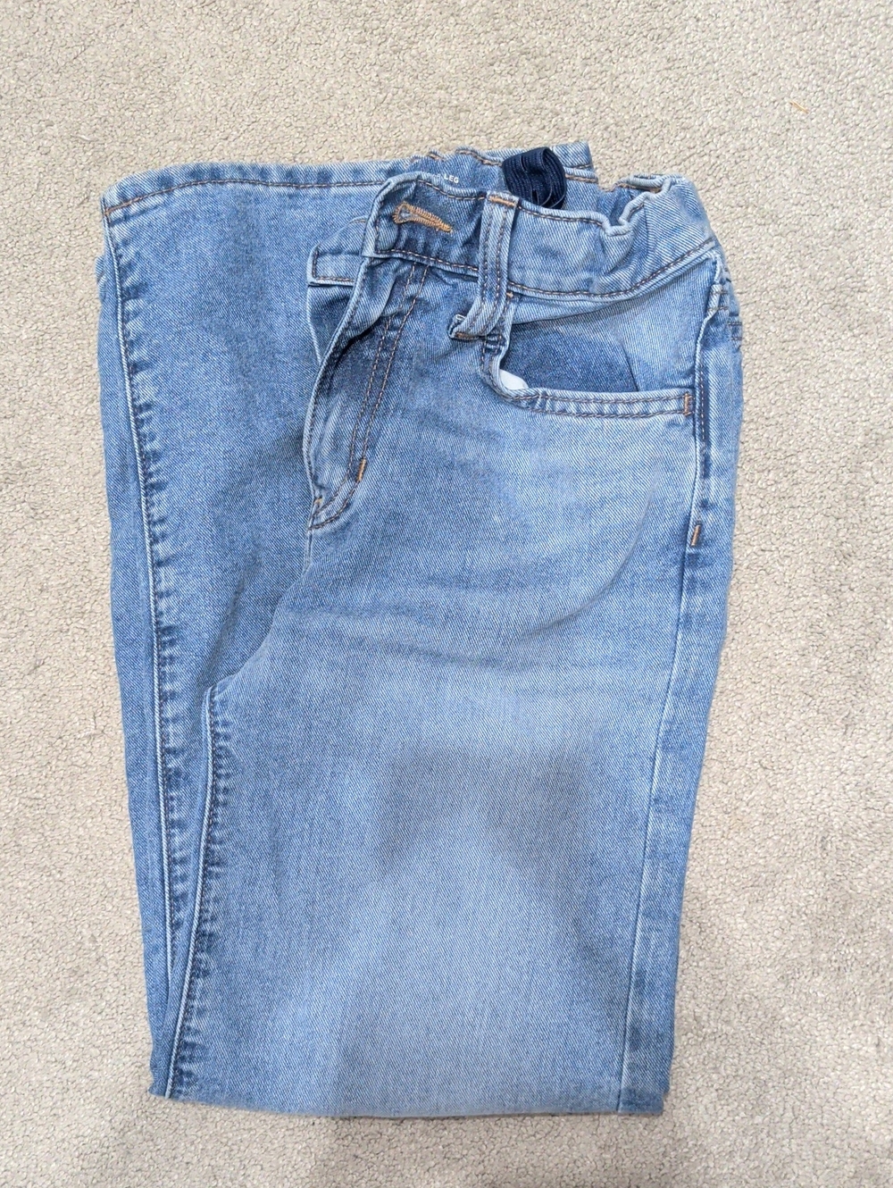 Wide Leg Girls Jeans